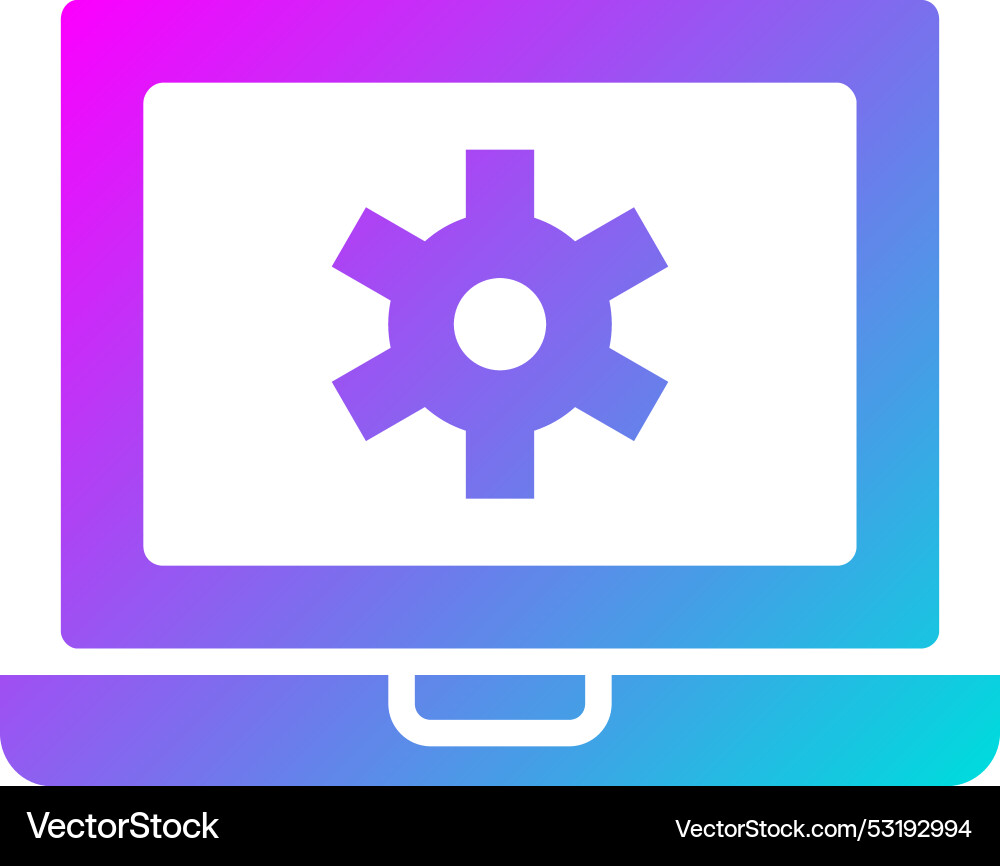 Configuration icon design Vector Image