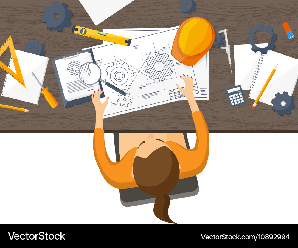 Engineering and architecture Vector Image