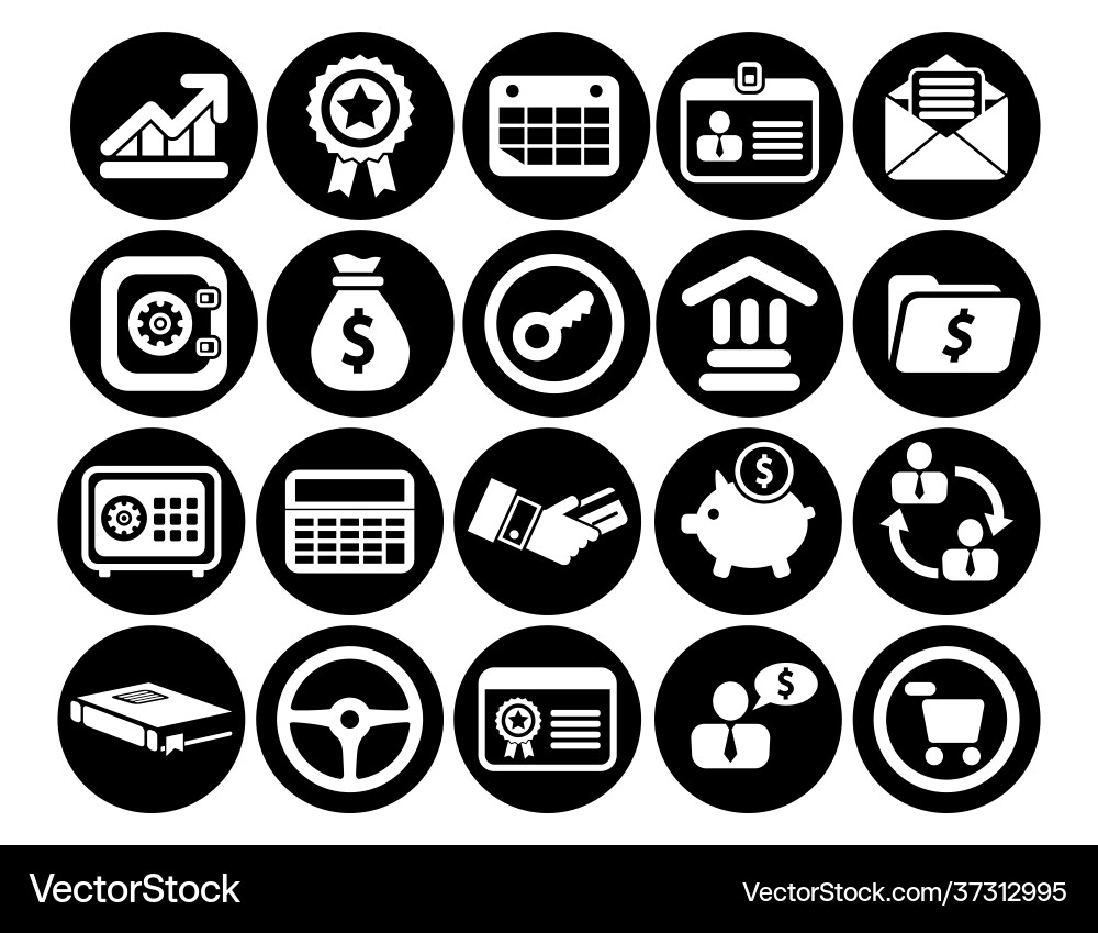 Cms content management system web design icons Cms content management system web design icons Vector Image