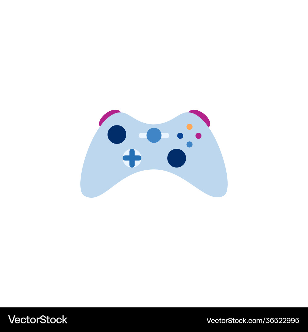Digital controller console gadget for play Digital controller console gadget for play vector image