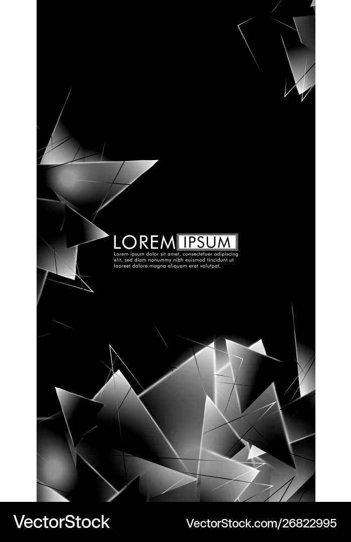 Vertical triangle background abstract composition Vertical triangle background abstract composition vector image