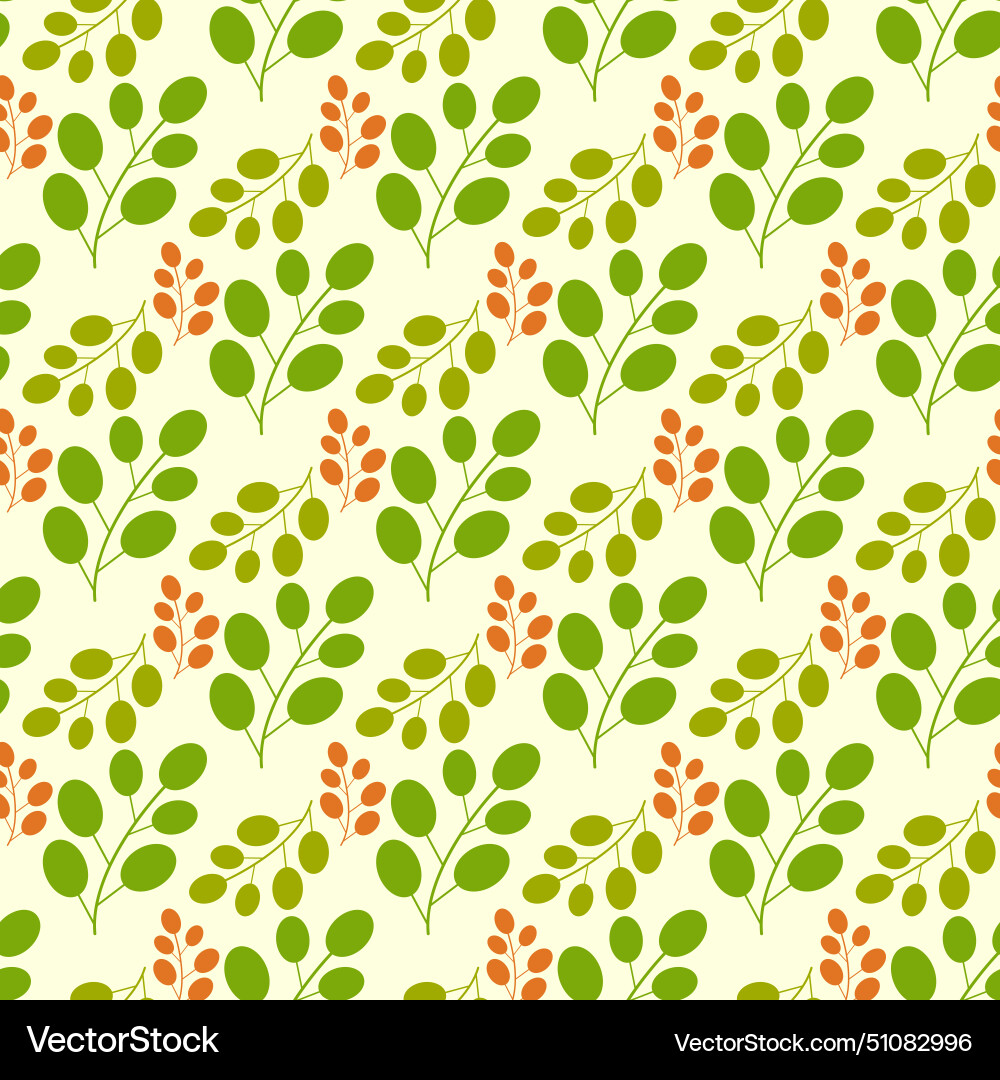 Branch for seamless pattern design Vector Image