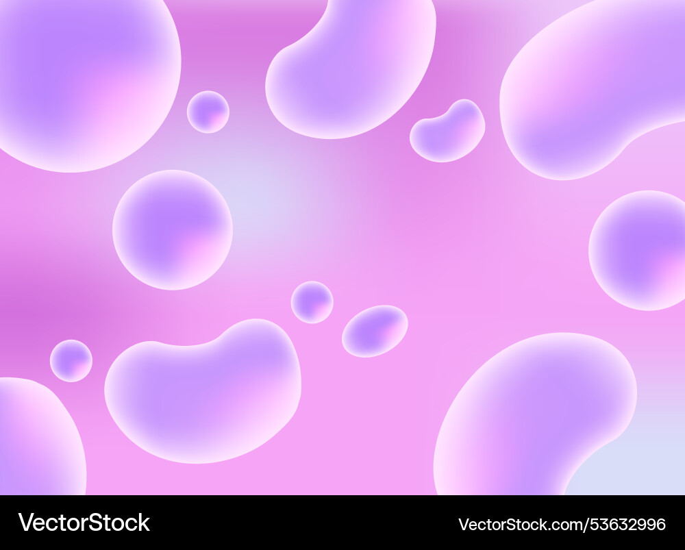 Design with pastel bubble pattern gradients Design with pastel bubble pattern gradients vector image