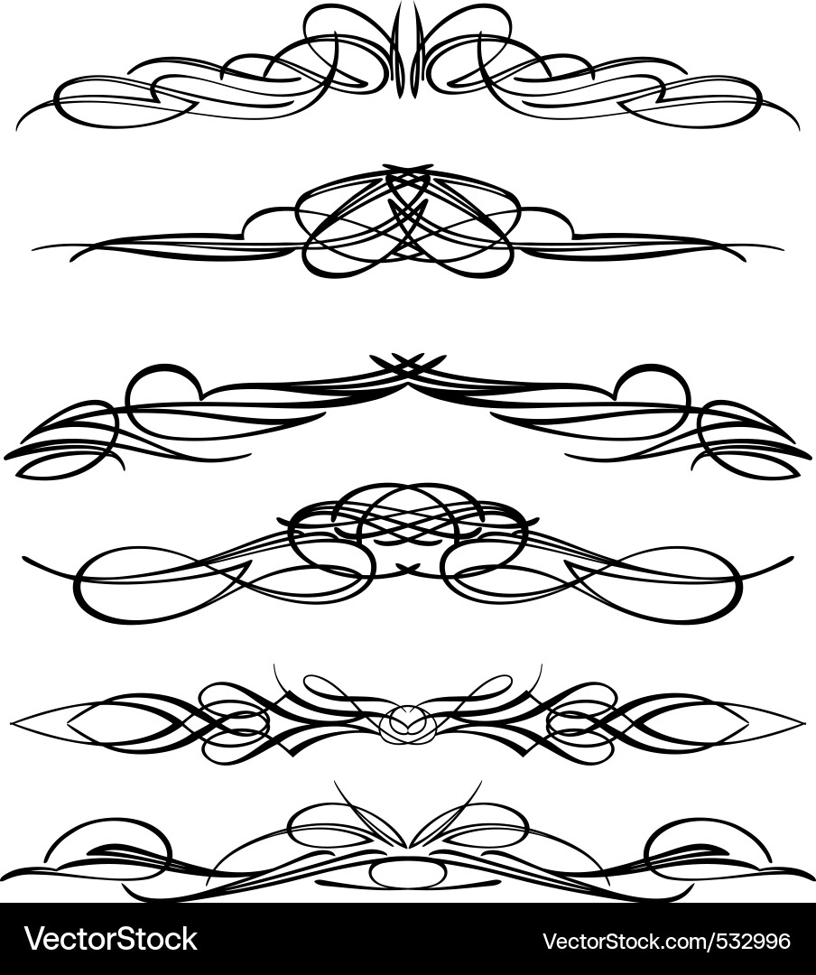 Fine Line Pinstripes Royalty Free Vector Image
