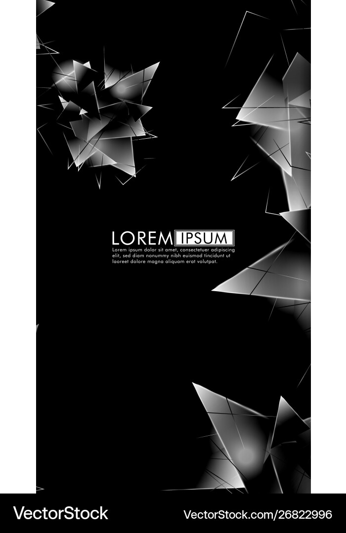 Vertical triangle background abstract composition Vertical triangle background abstract composition Vector Image