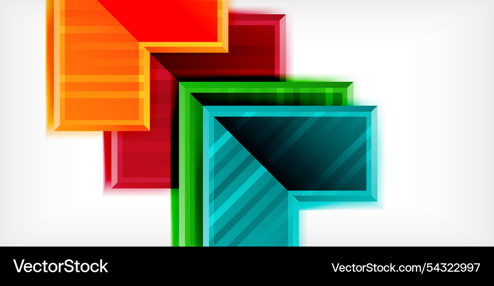 Arrow symbols created with 3d effects and line Arrow symbols created with 3d effects and line vector image