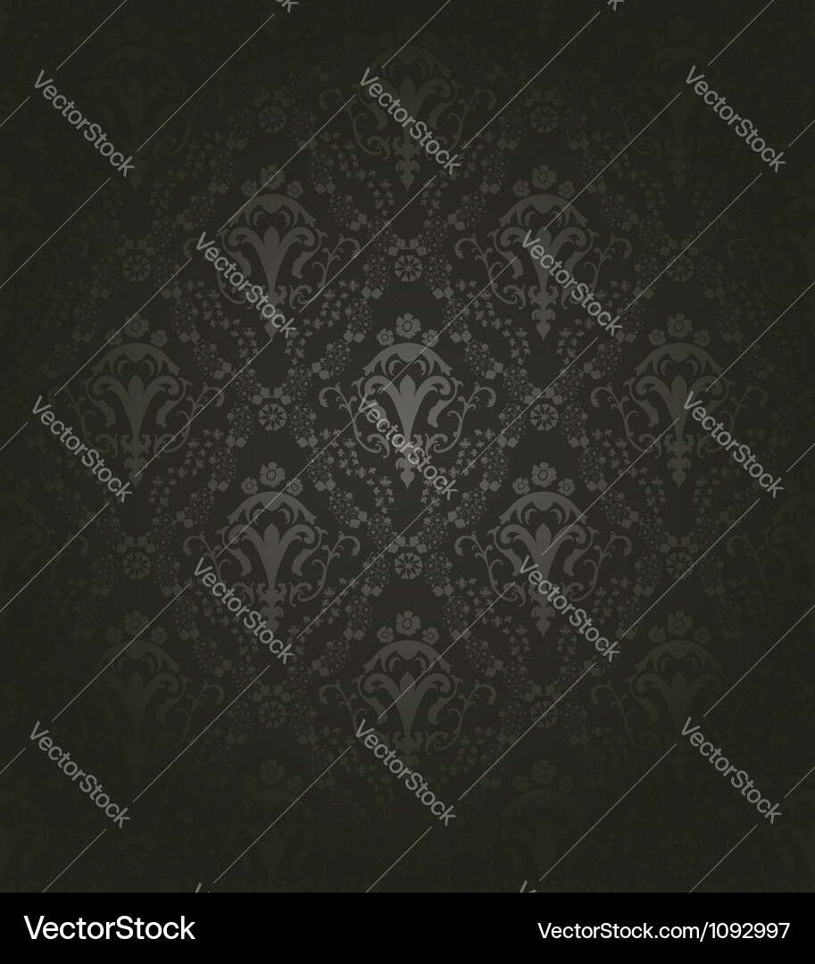 Damask seamless pattern Vector Image