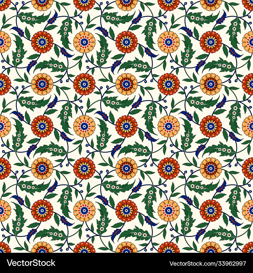 Nahtlose ethnische Ornament Blumen Hintergrund Nahtlose ethnische Ornament Blumen Hintergrund vektorbild