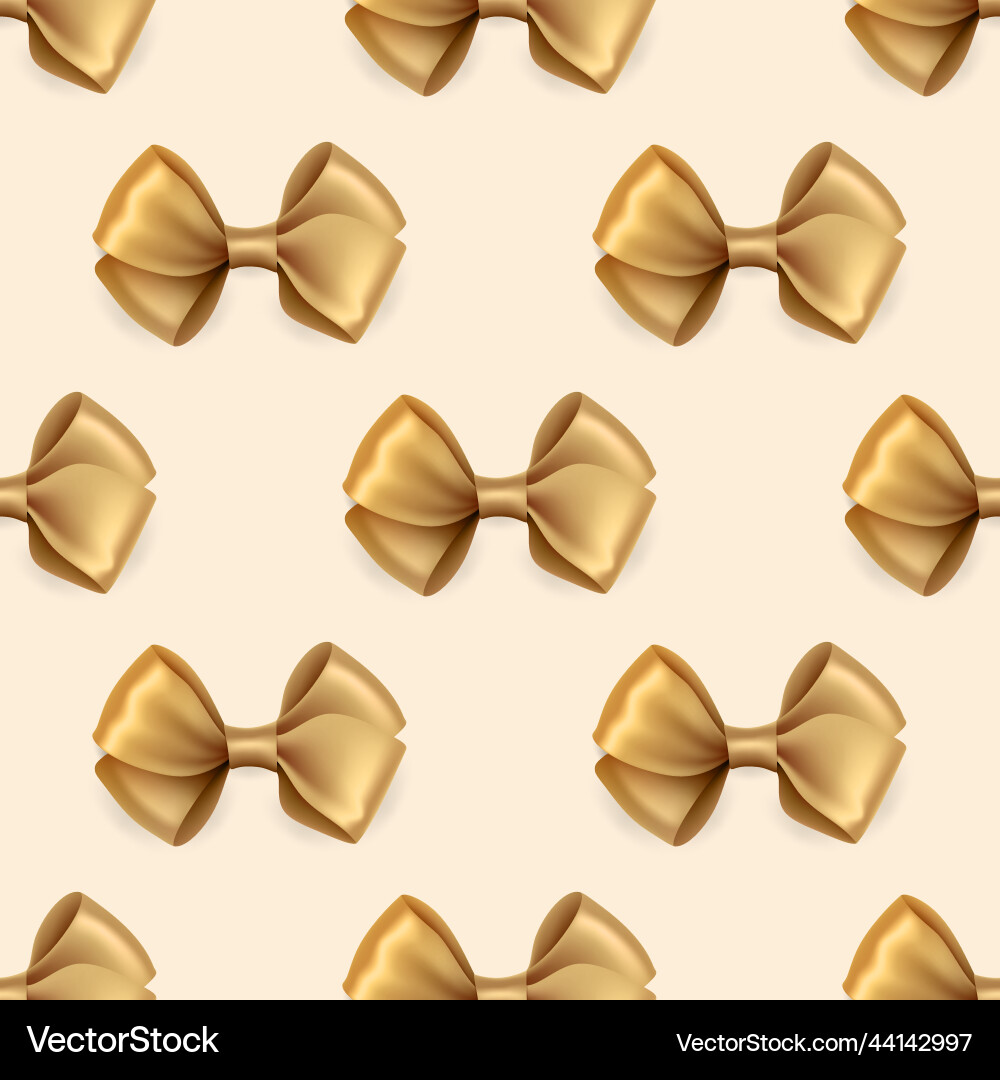 Seamless pattern with 3d realistic yellow Seamless pattern with 3d realistic yellow vector image