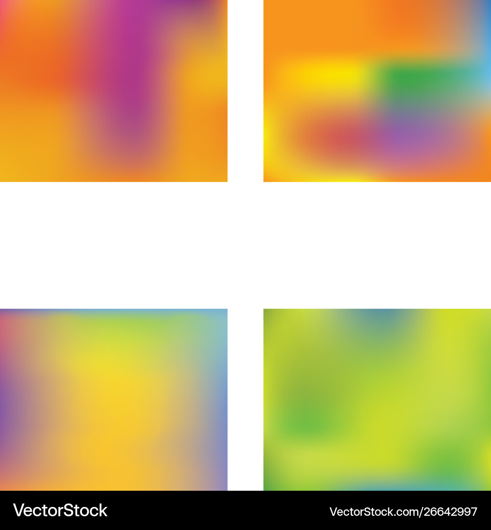 Soft color gradient background vector image
