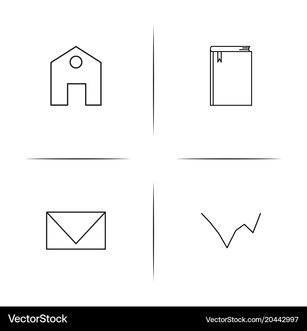 Web und Text einfache lineare Icon setsimple Umriss Web und Text einfache lineare Icon setsimple Umriss vektorbild