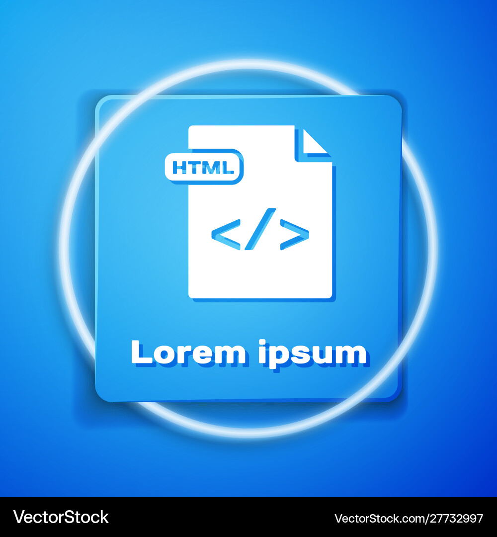 White html file document download button White html file document download button vector image