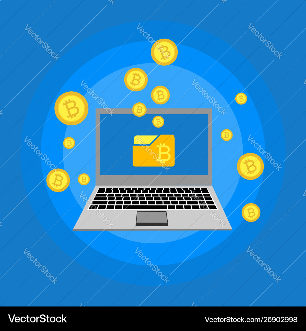 Blockchain scheme mining crypto currency server Blockchain scheme mining crypto currency server Vector Image
