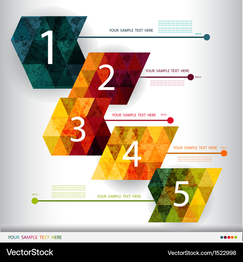 Design template fully editable Vector Image