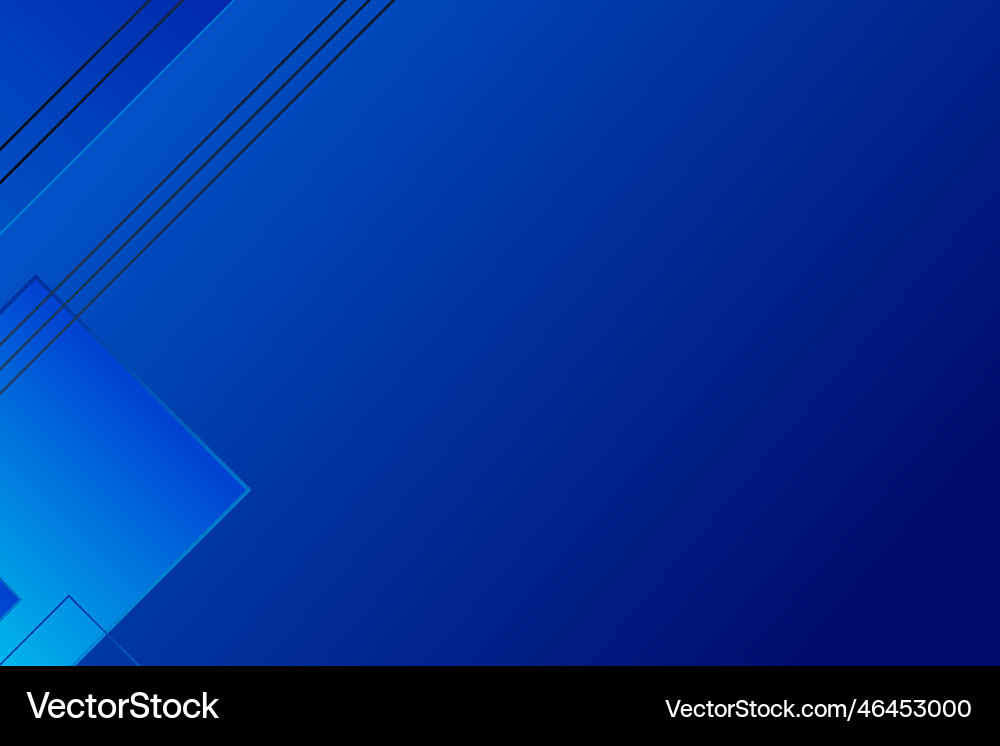Blue abstract background - gradient vector image