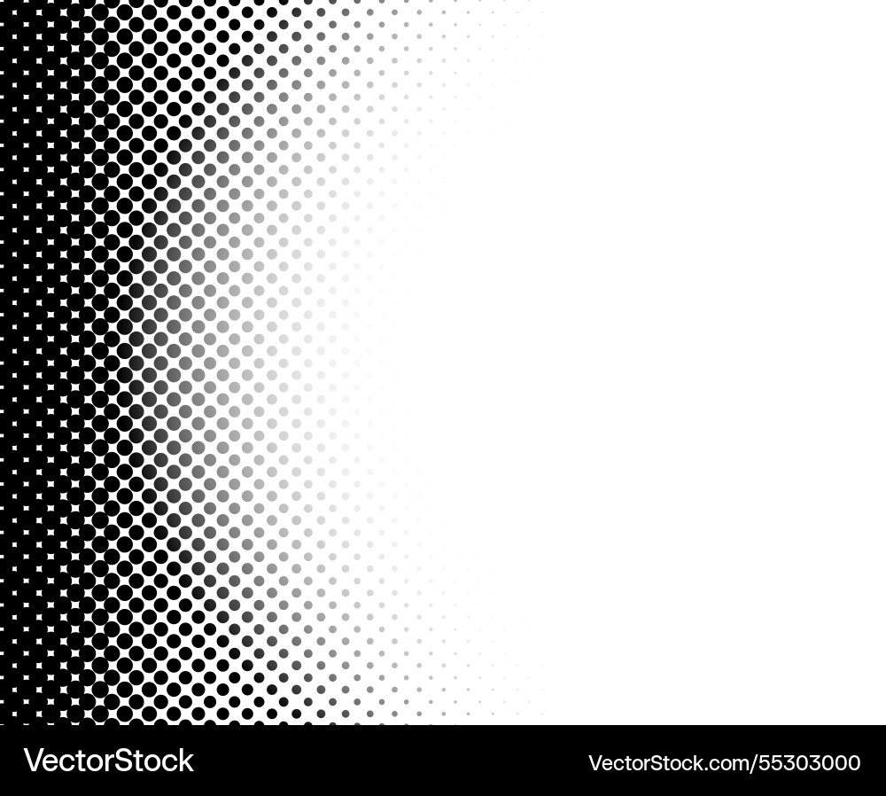 Halftone pattern with dots pop art gradient Halftone pattern with dots pop art gradient vector image