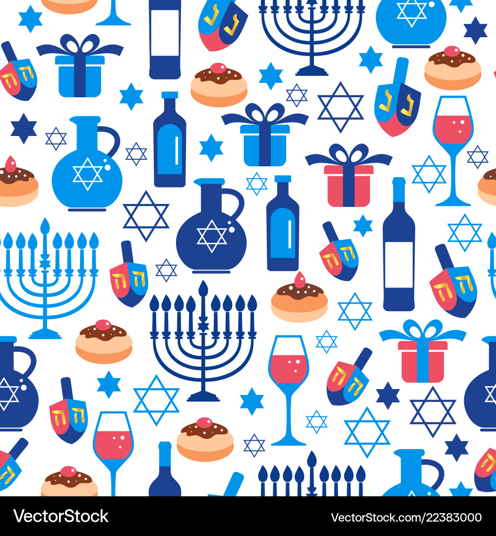 Jüdischer Urlaub hanukkah Grußkarte traditionell Jüdischer Urlaub hanukkah Grußkarte traditionell vektorbild