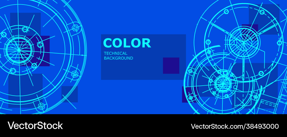 Mechanical Designer Vector Mechanical engineering drawing Royalty Free Vector Image