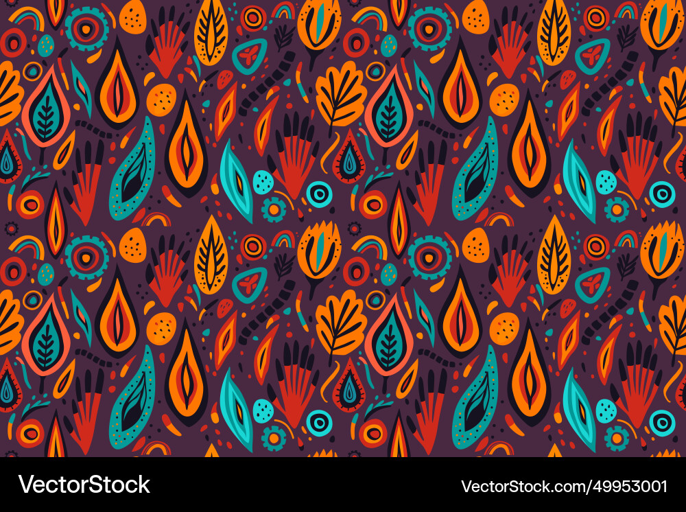 Abstract seamless pattern on a dark background Abstract seamless pattern on a dark background vector image