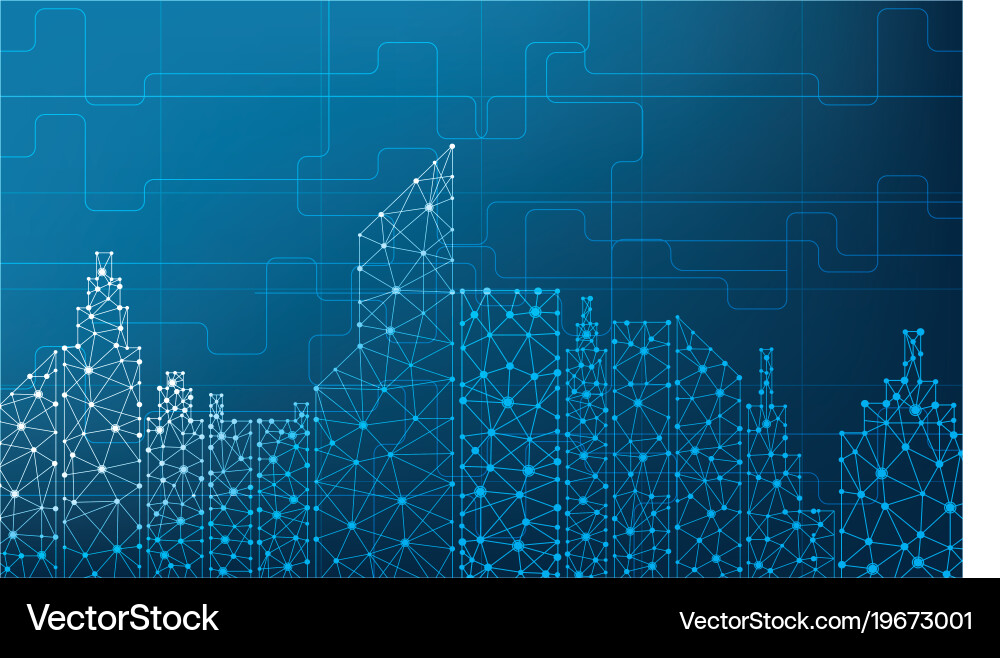 City polygon (19673001) – Royalty-Free Vector | VectorStock