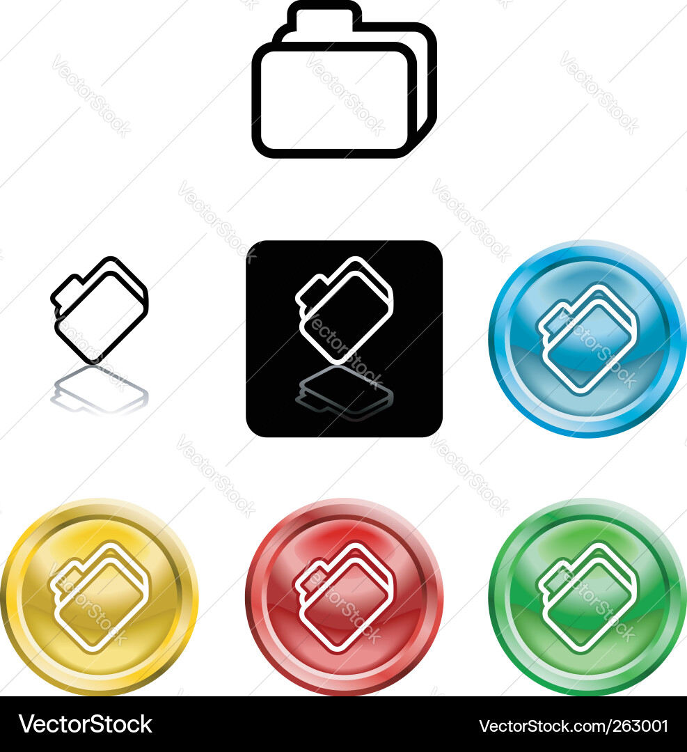 File document folder Vector Image