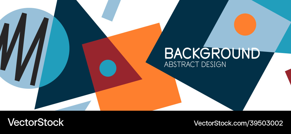 Abstract background with blocks lines geometric Abstract background with blocks lines geometric vector image
