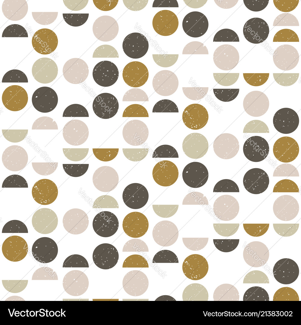 Abstract seamless geometric pattern with circles Abstract seamless geometric pattern with circles vector image