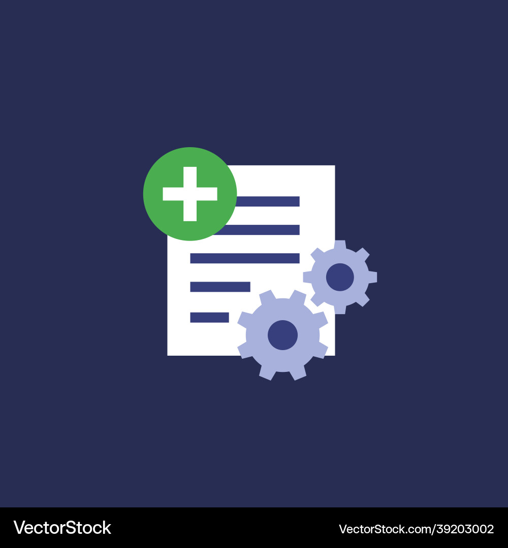 Add new project icon Vector Image