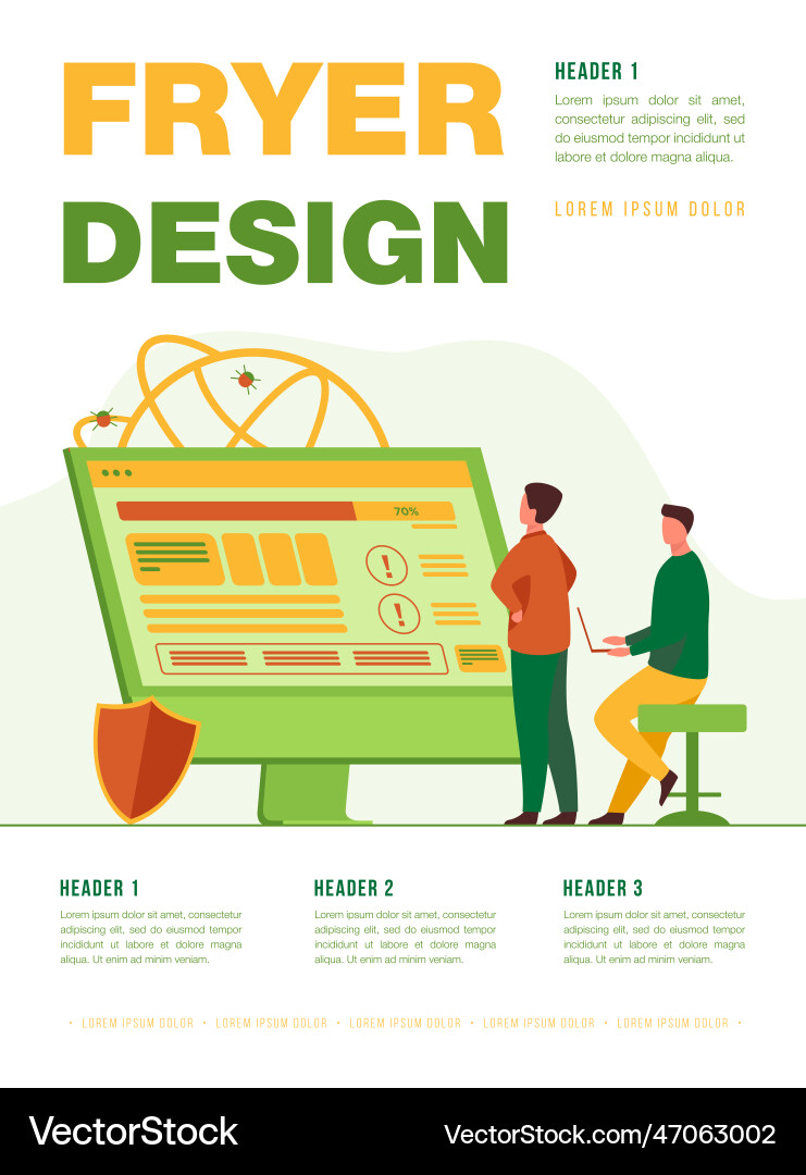 Developers testing software Developers testing software vector image