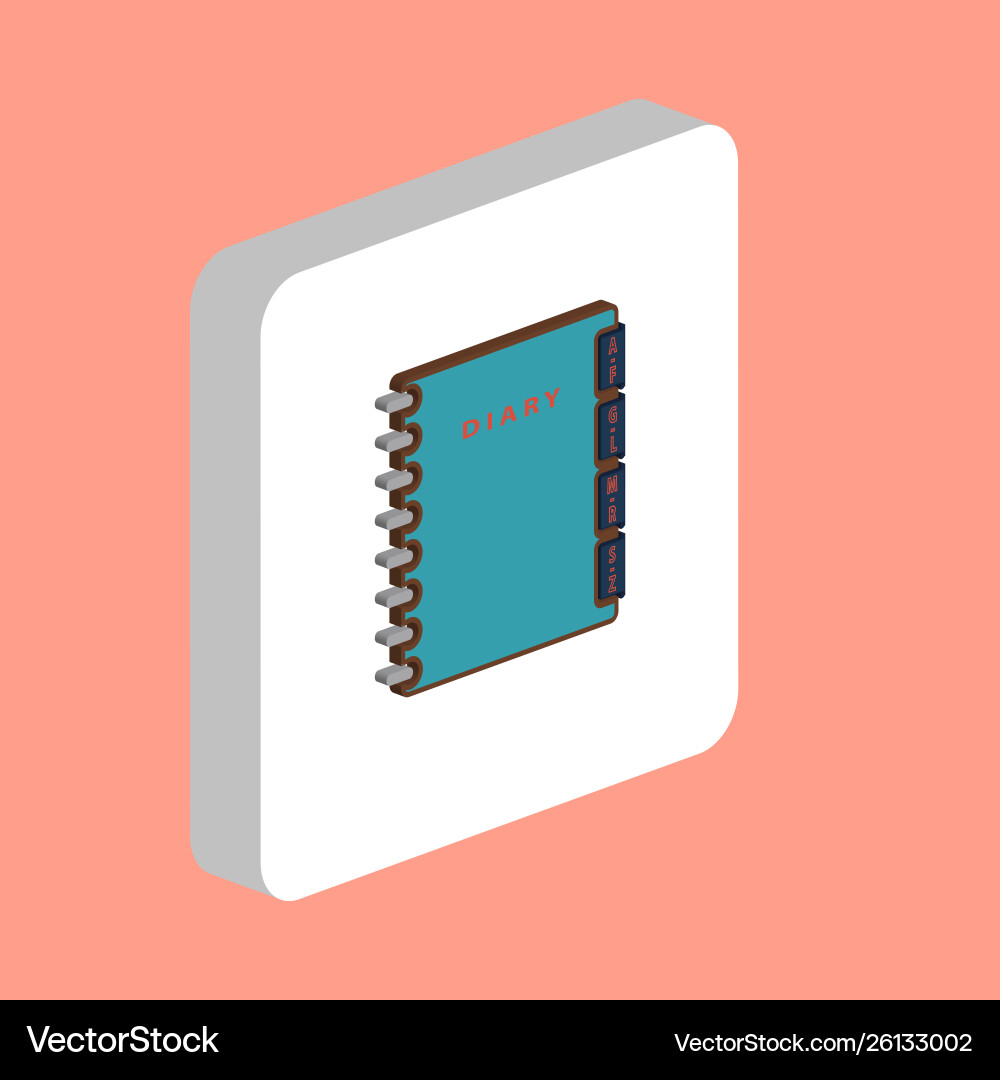 Notebook computer symbol Notebook computer symbol vector image