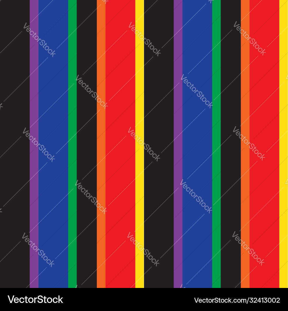 Rainbow stripe seamless pattern background Rainbow stripe seamless pattern background Vector Image