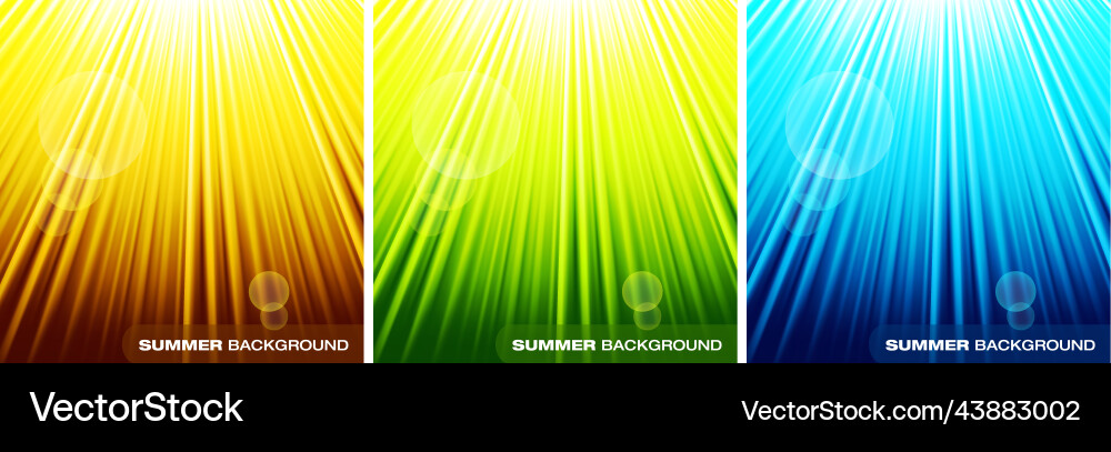 Set of blurred backgrounds simple style with lines Set of blurred backgrounds simple style with lines Vector Image