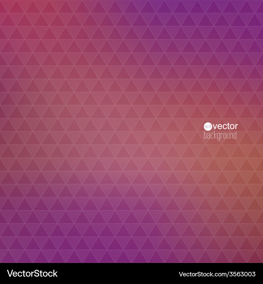 Abstract background with triangles and pattern vector image