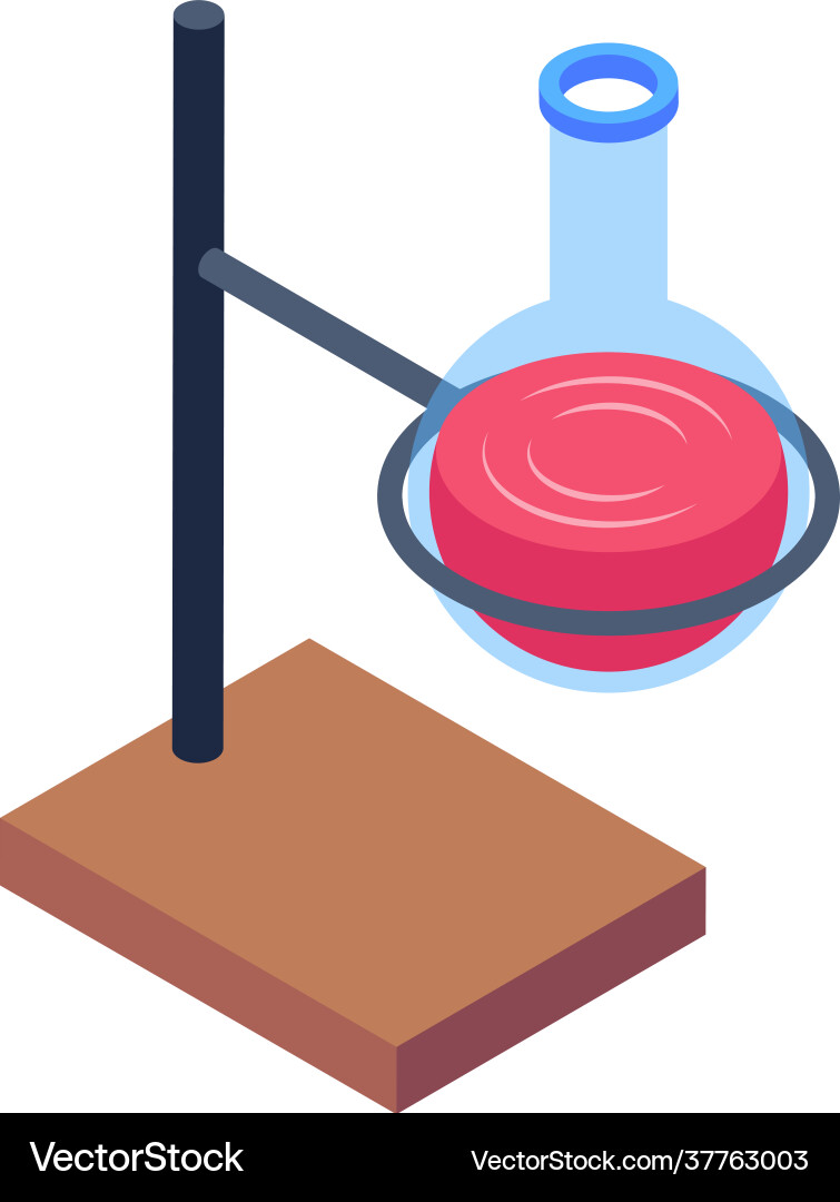 Erlenmeyer flask Vector Image