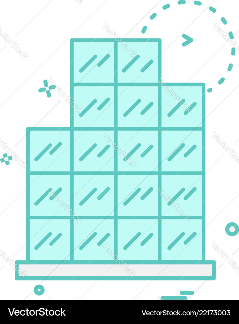 Graph icon design Graph icon design vector image