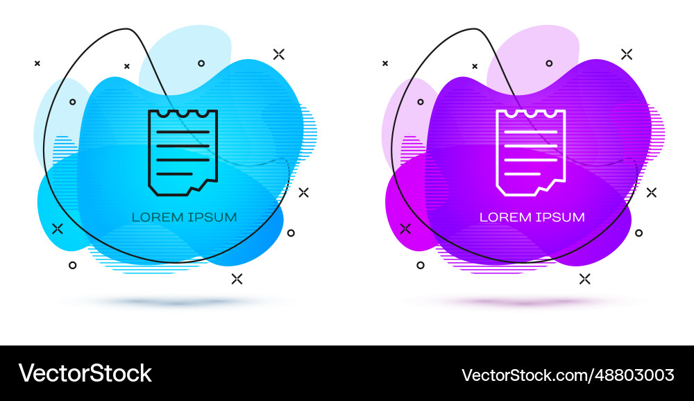 Line notebook icon isolated on white background Line notebook icon isolated on white background Vector Image