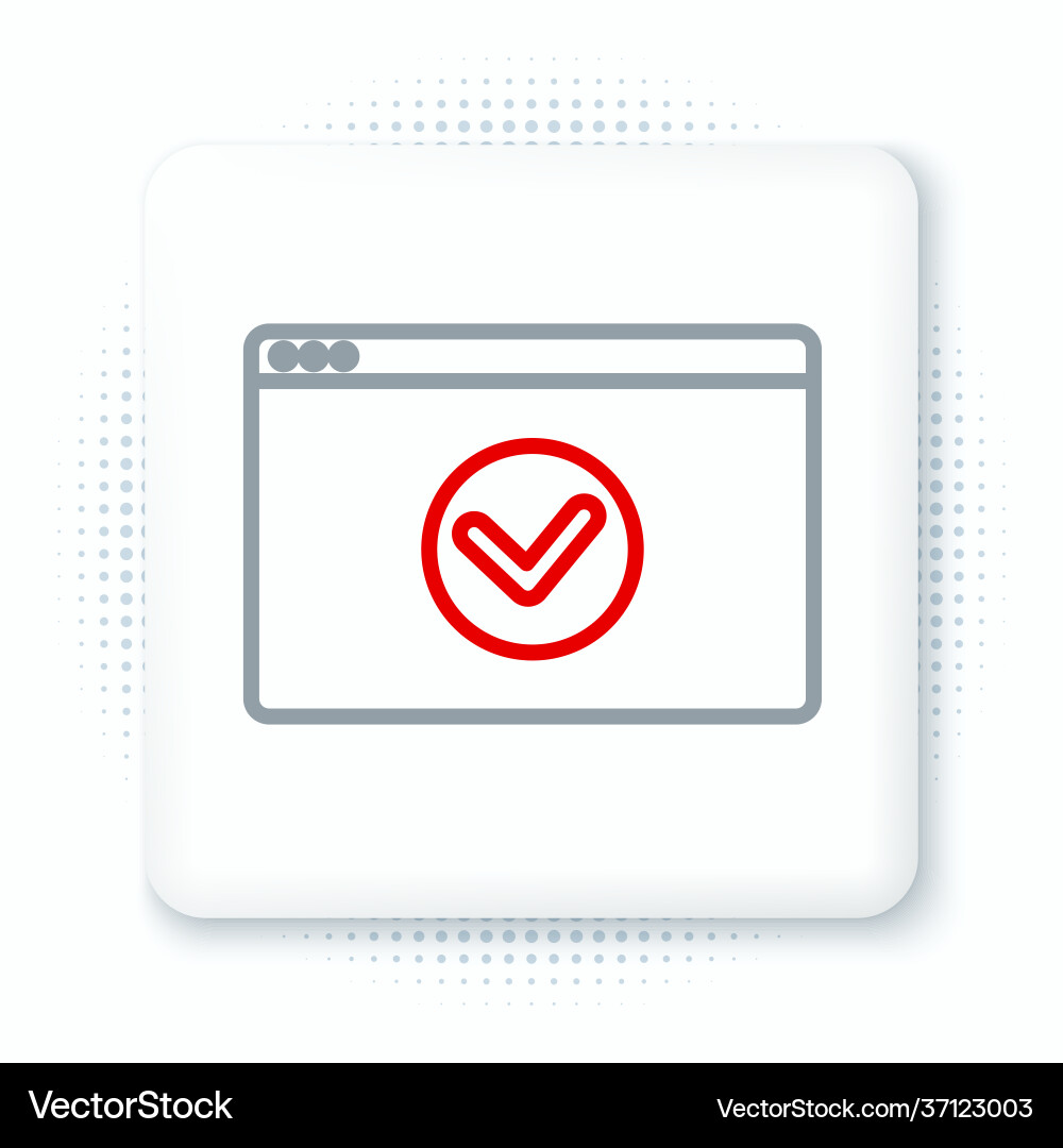 Line secure your site with https ssl icon Vector Image