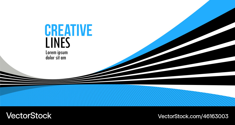 Lines in motion abstract background 3d Lines in motion abstract background 3d Vector Image