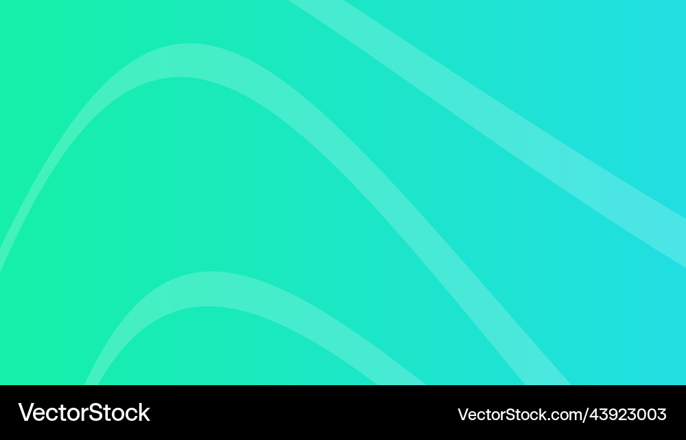 Modern colorful gradient background with wave Vector Image