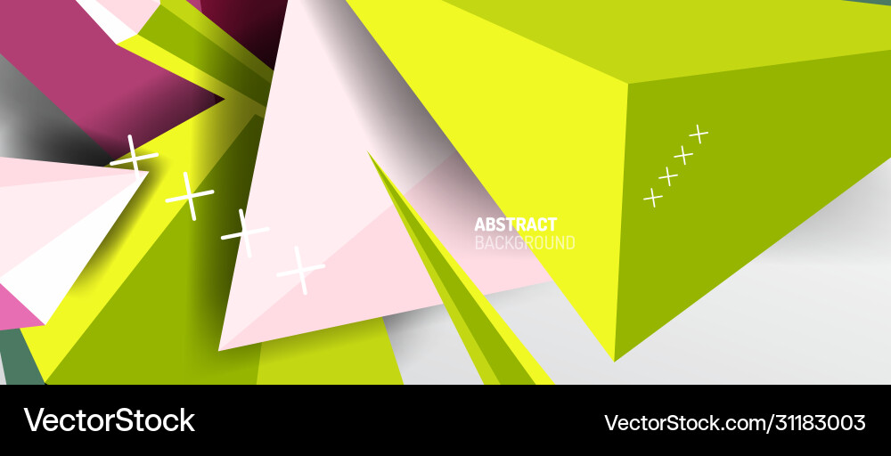 Trendy simple triangle abstract background Trendy simple triangle abstract background vector image