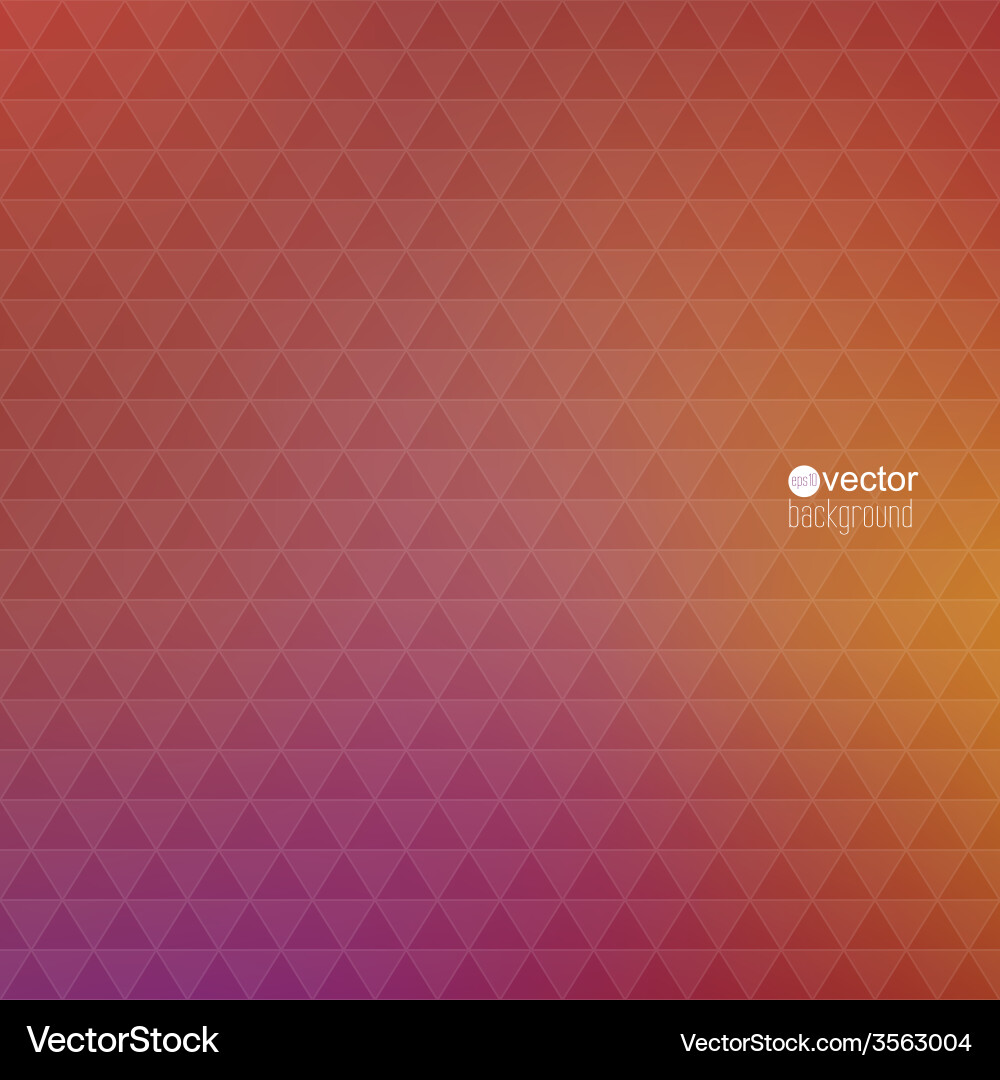 Abstract background with triangles and pattern vector image