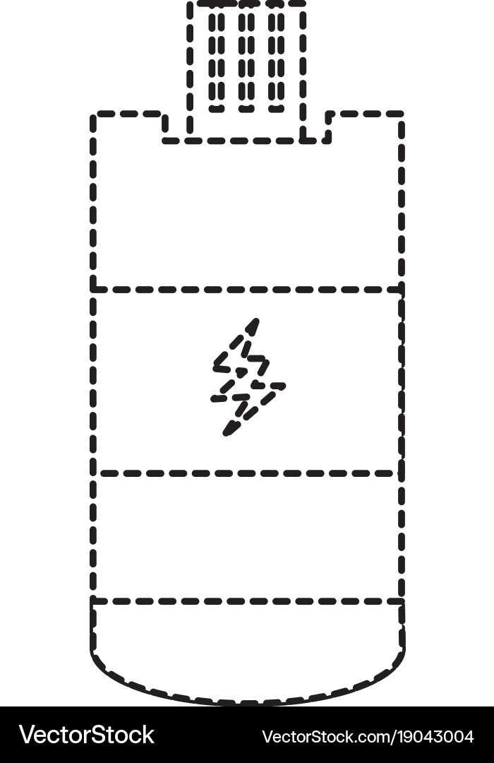 Dotted shape usb memory technology to save vector image