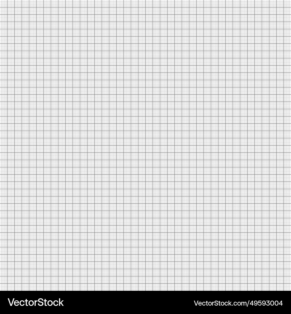 Sheet of graph paper with grid millimeter Sheet of graph paper with grid millimeter vector image