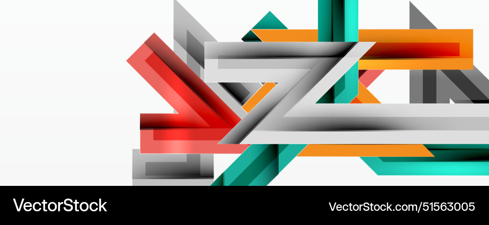 Line zig zag dynamic geometric abstract background Line zig zag dynamic geometric abstract background vector image
