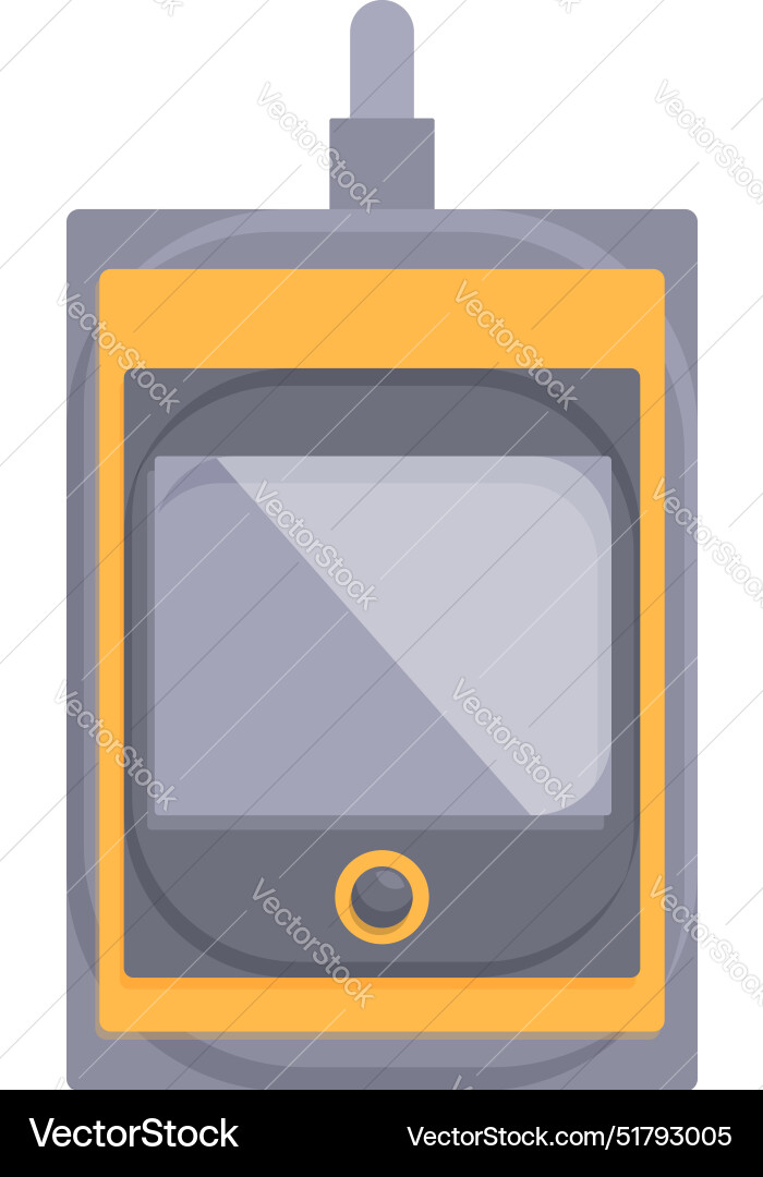 Modern intercom system for apartment building Modern intercom system for apartment building vector image