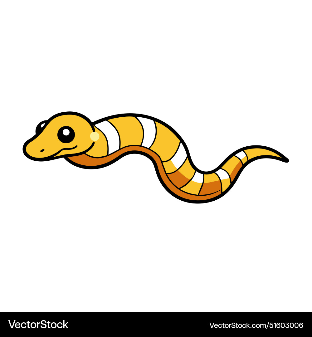 Axanthic ball python flies icon vector image