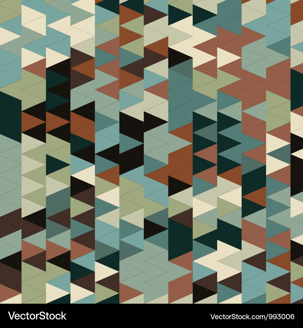 Geometric Triangle Pattern Vector Image