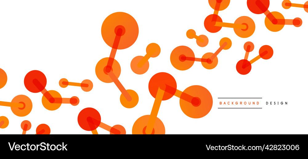Network concept abstract background dots Network concept abstract background dots vector image