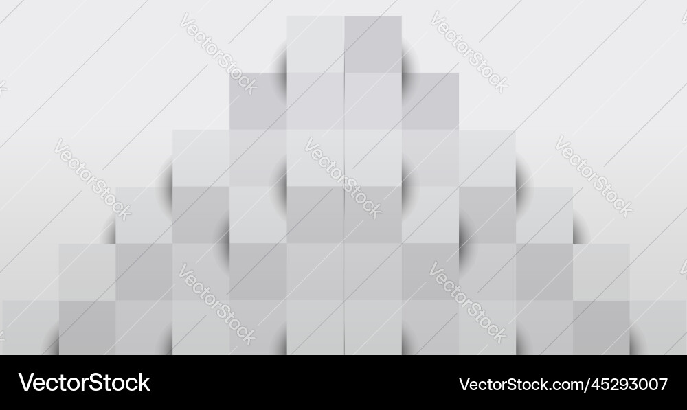 Abstract 3d background from convex squares Abstract 3d background from convex squares vector image