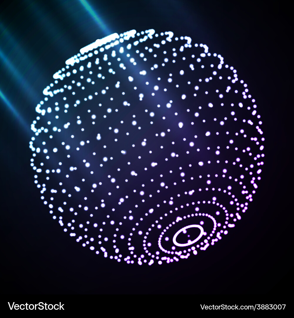 Light spheres. Light spheres